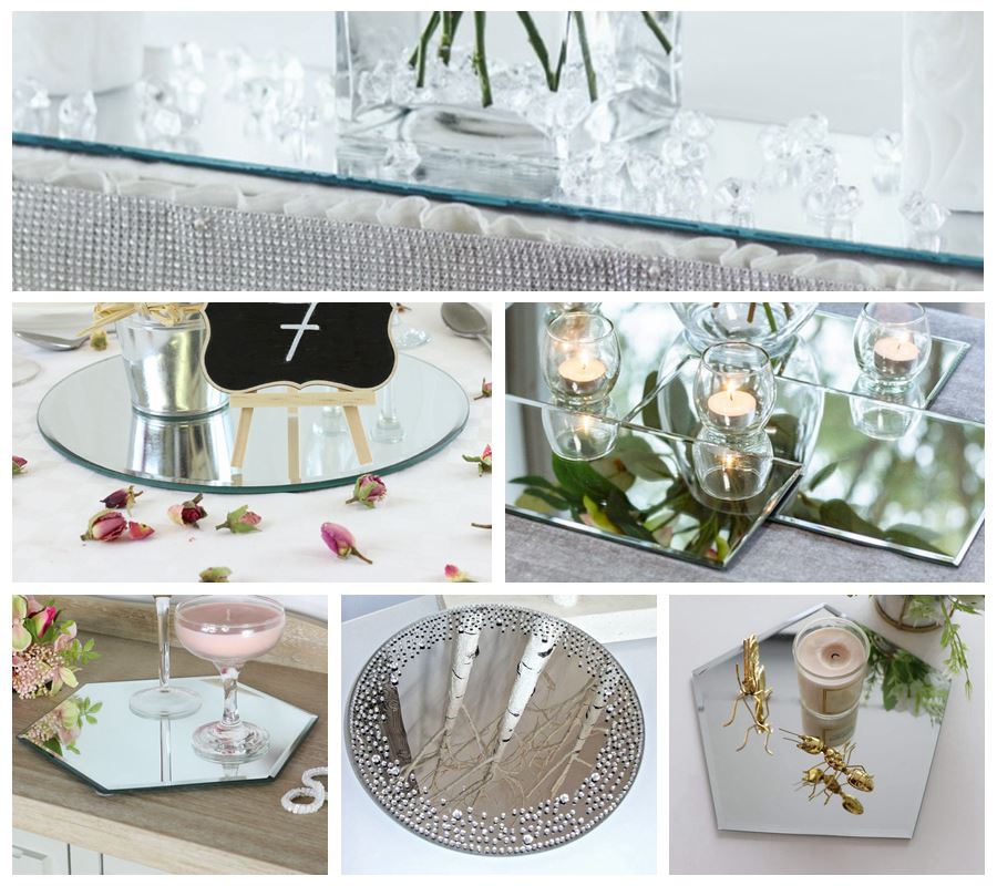 mirror centerpieces_