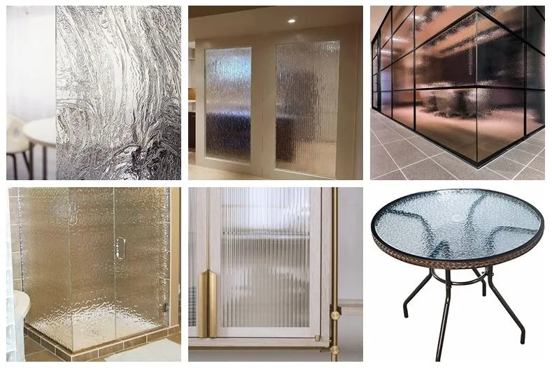 Patterned glass applications-2