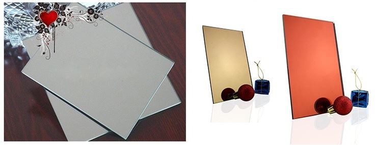 silver mirror & tinted mirror