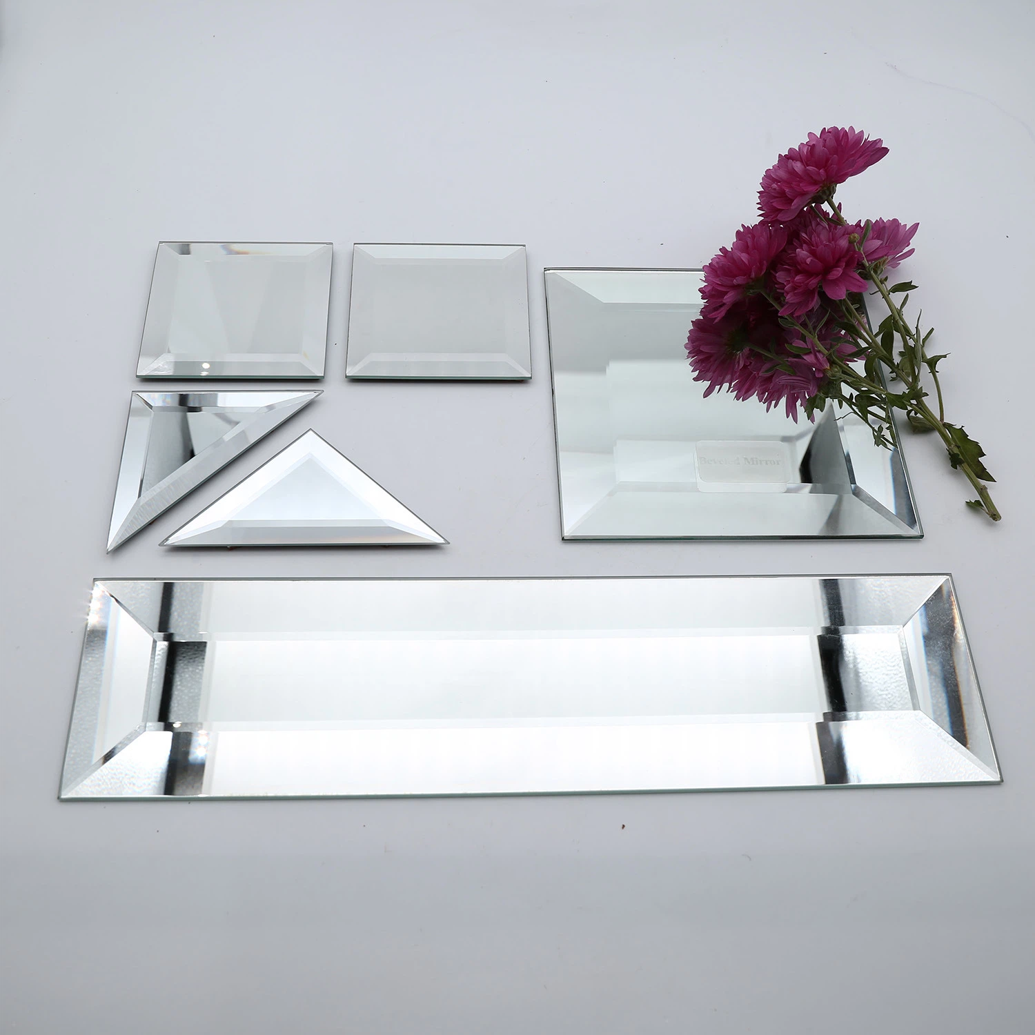 Silver mirror panels at MIGO GLASS Silver mirror panels at MIGO GLASS