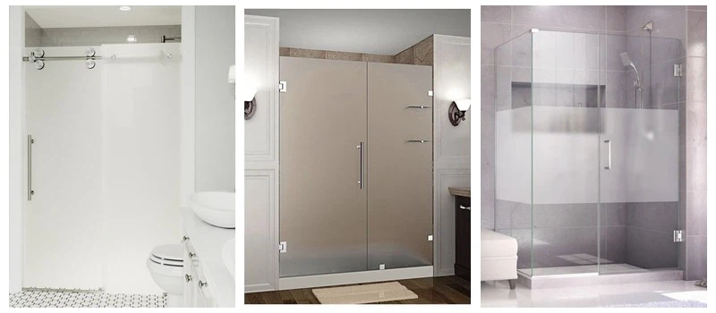 frosted shower glass encosures frosted shower glass encosures