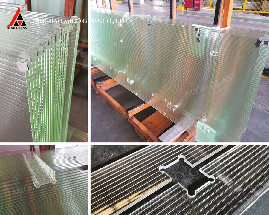 Migo Moru reeded shower glass door Migo Moru reeded shower glass door