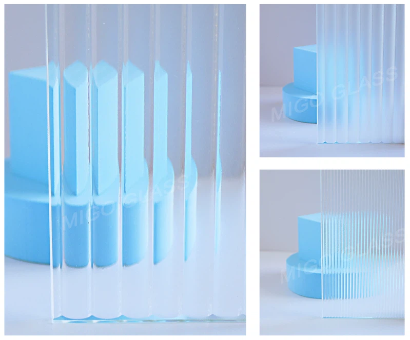 Reeded glass, fluted glass, moru glass Reeded glass, fluted glass, moru glass