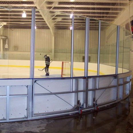 Hockey Rink Laminated Glass