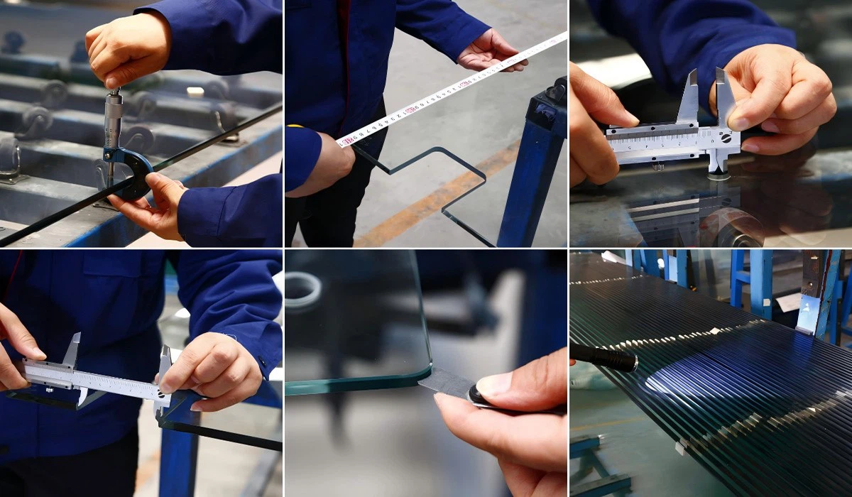 Tempered glass quality control Tempered glass quality control