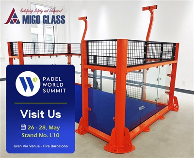 MIGO GLASS To Showcase Project-Ready Padel Court Solution...