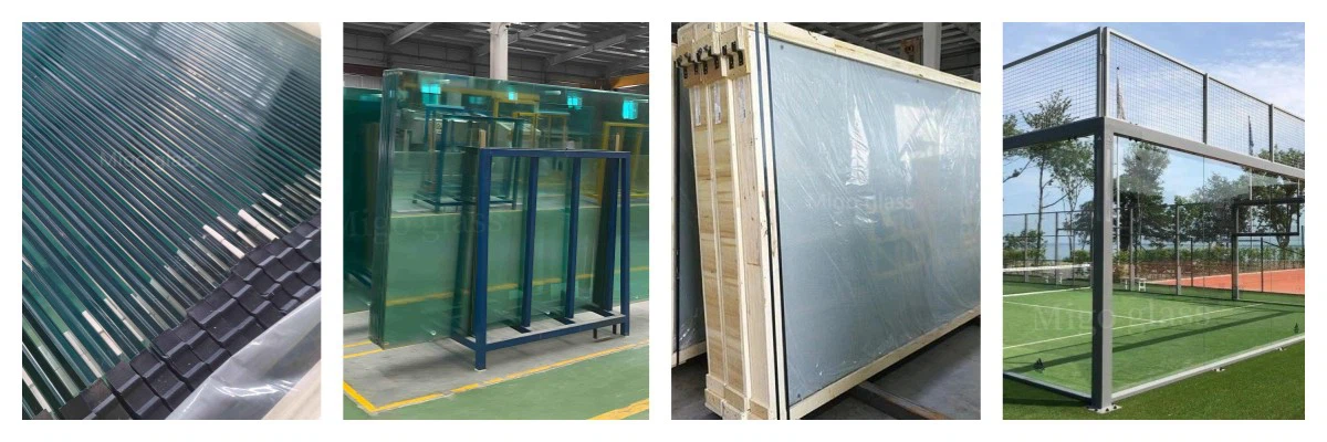 Padel court laminated glass Padel court laminated glass