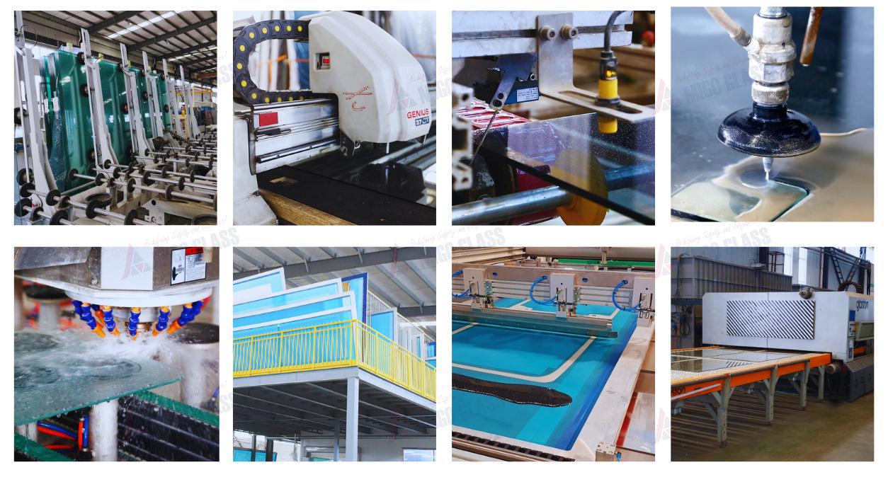 Tempered glass processing at MIGO GLASS Tempered glass processing at MIGO GLASS