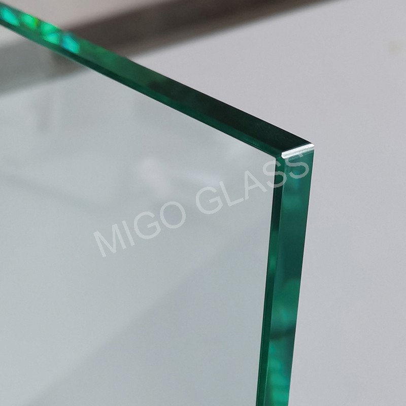 polished glass edge