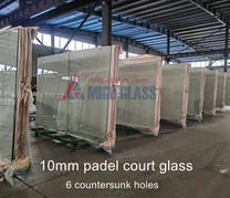 Padel Court Glass