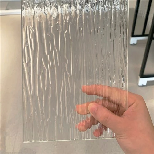 Rain Pattern Glass