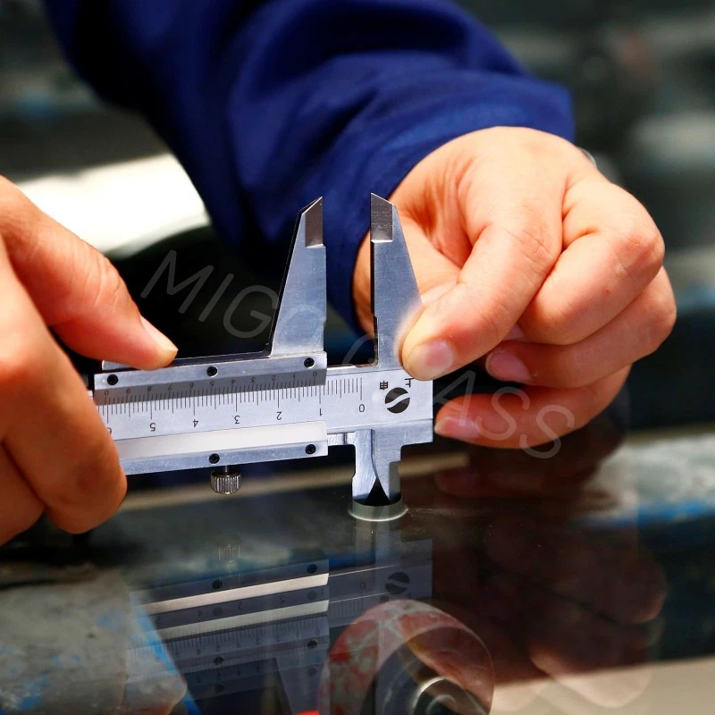 glass hole inspection