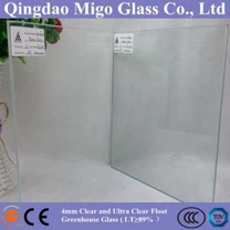 3.2mm 4mm Toughened Float Solar Thermal Glass For Flat Plate Solar Water Heaters