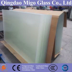3.2mm Tempered Ultra Clear Low Iron Solar Glass with SPF, CE
