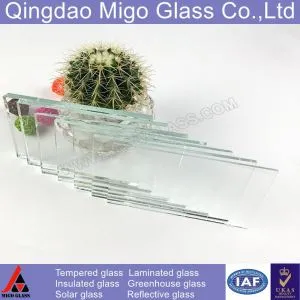 3.2mm Tempered Ultra Clear Float Solar Glass