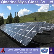 3mm Solar Glass Back Sheets