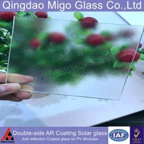 Anti-reflection Coated Glass For Photovoltaic Modules