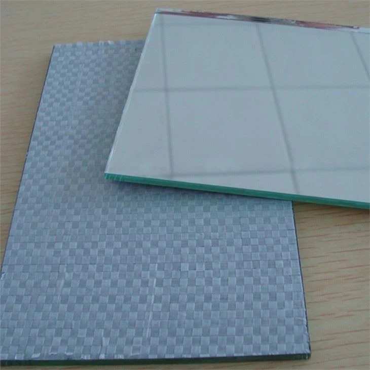 Vinyl Backed Mirror With Safety Film
