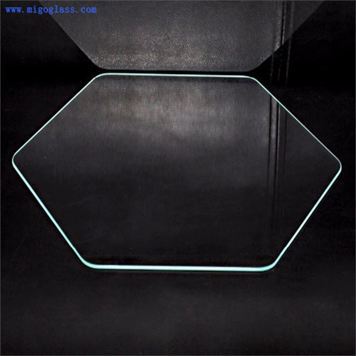 CNC Processed Hexagon Glass