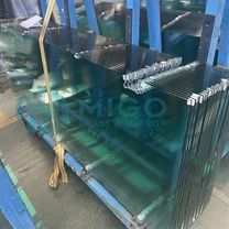 Heat Soaked Tempered Shower Glass Door