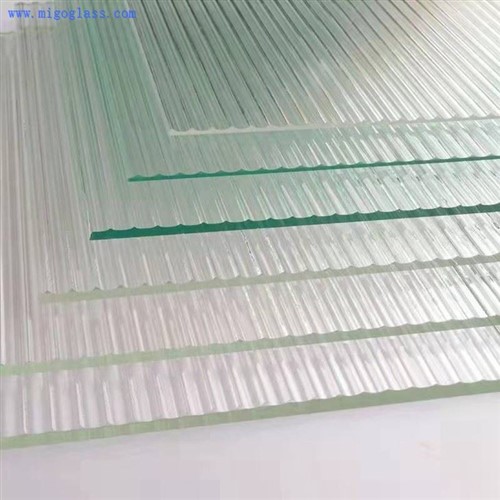 Patterned Glass Shower Door