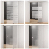 Sliding Glass Barn Door